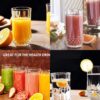 Sundabest 6pc High Quality Milk Shake Glasses