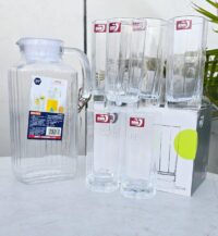 Quality Water Set 6 Glasses With 1 Jug