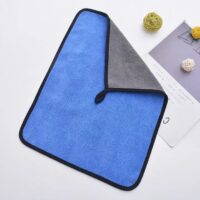 Super absorbent coral fleece kitchen towels